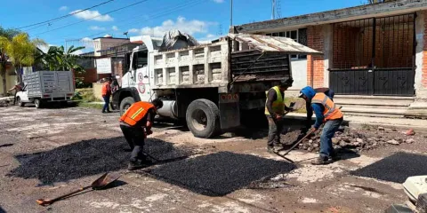 Campaña Bacheando Puebla: superó los 123 mil baches atendidos en la capital