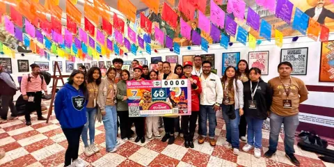 Lotería Nacional lanza billete para conmemorar el Huey Atlixcayotl