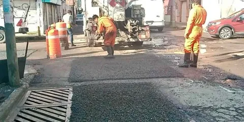 Campaña Capitalina Bacheando Puebla: fortalece la movilidad del transporte público