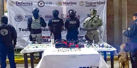 Hallan armas, droga y celulares en el Cereso San Miguel durante operativo