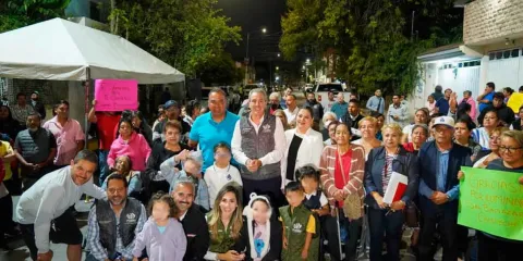 Inaugura Pepe Chedraui modernización de luminarias LED en San Baltazar Campeche