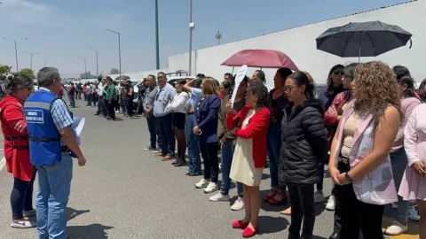 Chalchicomula participa en el Simulacro Nacional de Sismo 2025 con saldo positivo
