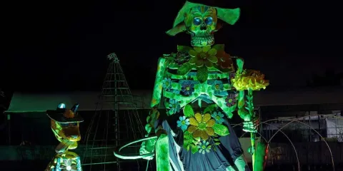 Atlixco inaugura con gran éxito el Festival Internacional Valle de Catrinas 2025