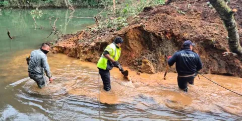Bajó el peligro de inundación para la localidad de Puga, en Huauchinango