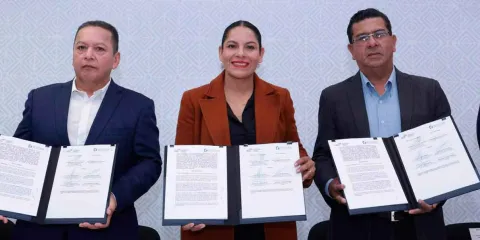 Fortalece San Andrés Cholula seguridad bancaria mediante convenio con SEPROBAN