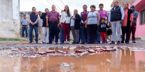 "No sólo pavimentamos calles, dignificamos la vida de las y los cholultecas": Tonantzin Fernández
