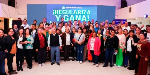 Agua de Puebla reconoció labor de los “Vigilantes del Agua” en cada una de sus colonias