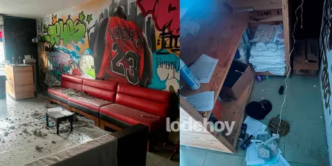 Roban barbería en Texmelucan: delincuentes rompen pared para ingresar