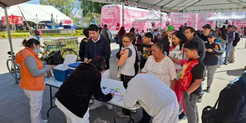 Caravana de la Mujer brinda atención gratuita a más de mil cholultecas en San Pedro Cholula