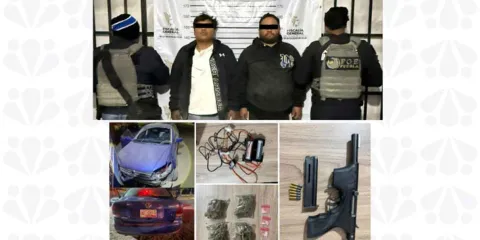 Desarticulan banda dedicada al robo de vehículo con violencia en Puebla y Amozoc