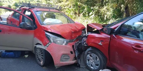 Choque en Venustiano Carranza deja tres heridos, incluido un bebé