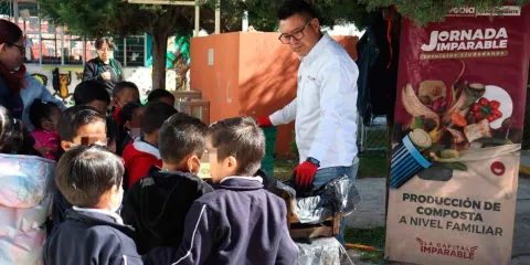 Continua Gobierno de la Ciudad fortaleciendo el compromiso por escuelas sustentables