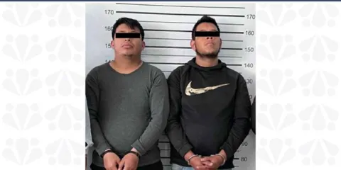 Detienen a dos hombres por robo de vehículo en Puebla
