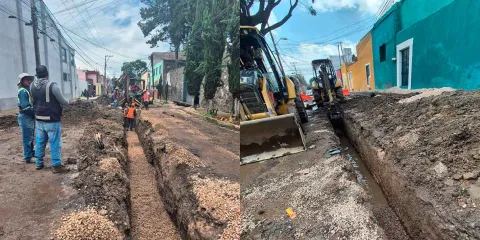 Agua de Puebla concluye sustitución de drenaje en 11 Oriente y beneficia a más de 2,800 habitantes