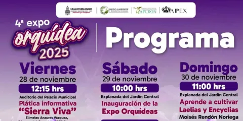 Feria Regional de la Agrobiodiversidad y Expo Orquídea en Huauchinango