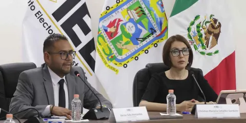 Partidos políticos en Puebla piden imparcialidad al IEE rumbo a las elecciones de 2027