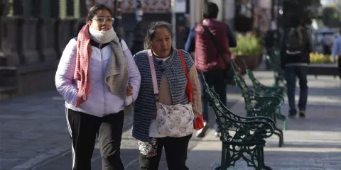 Poblanos sufrirán onda gélida el 26, 27 y 28 de noviembre
