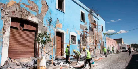 Obras de preservación y rescate del patrimonio cultural de la capital poblana 