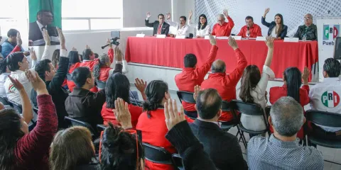Priistas poblanos elegirán a su líder en asamblea de consejeros