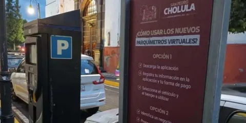 Reactivan parquímetros en San Pedro Cholula; pagos mediante app Kigo y puntos autorizados