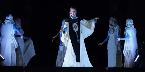 Desde el MET de Nueva York llegó a Puebla capital la ópera “Primero Sueño”