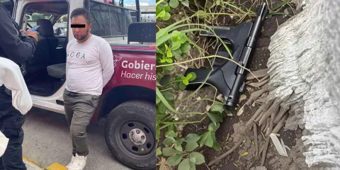 Detienen a presunto asaltante de cuentahabiente en Texmelucan