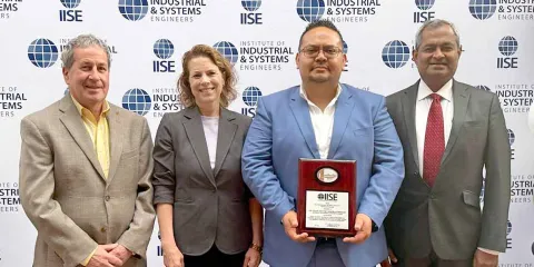 BUAP destaca a nivel global: académico de San José Chiapa recibe premio internacional del IISE
