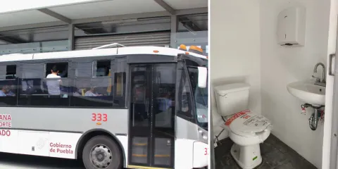 El uso de SANITARIOS en estaciones del RUTA costará 5 pesos