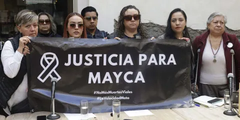 Familiares de víctima por carambola en la Vía Atlixcáyotl exigieron detención de responsables