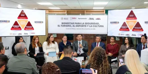 Puebla, estado seguro con modelo nacional humanista y efectivo