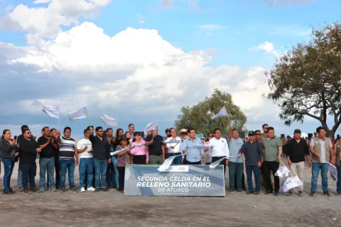 El relleno sanitario intermunicipal de Atlixco entra en una nueva etapa