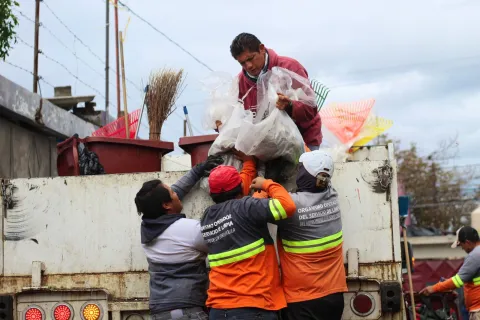 Servicio de recolección de residuos en San Pedro Cholula se suspenderá el 25 de diciembre y 01 de enero