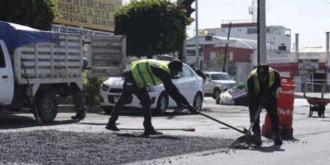 A partir de febrero, 157 mdp para bacheo en la capital