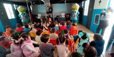 Agua de Puebla intensifica el fomento al ahorro y cultura del agua con pláticas y activaciones en escuelas, empresas y población en general