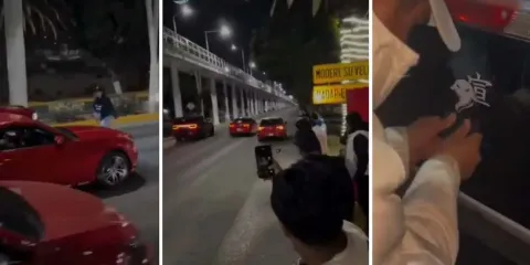 Movilidad desmintió arrancones difundidos en el bulevar Serdán