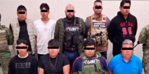 Caen nueve presuntos miembros del CJNG en Tecamachalco