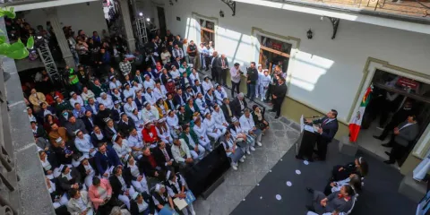 Armenta entregó rehabilitada la Casa de la Enfermería, tras 15 años sin mantenimiento