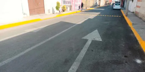 Tonantzin Fernández entregó pavimentación en San Pablo Tecamac