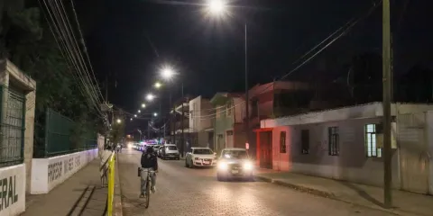 Continúa Tonantzin Fernández con la modernización de luminarias en San Pedro Cholula