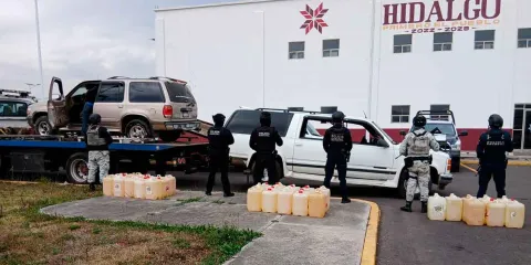 Repelen policías agresión armada en Tepepa y detienen a seis presuntos delincuentes