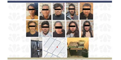 Desintegran banda de narquitos en la Popular Castillotla