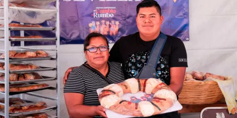 Inició la Feria de la Rosca en San Rafael Comac, en San Andrés Cholula