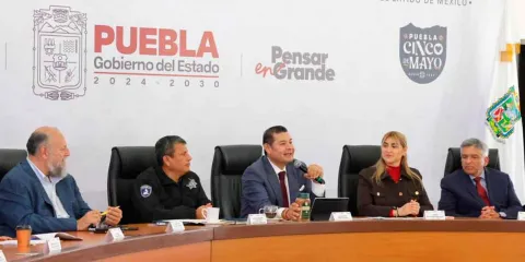 Alejandro Armenta, seguridad en Puebla 