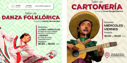  Intégrate a los talleres culturales de Atlixco, son permanentes