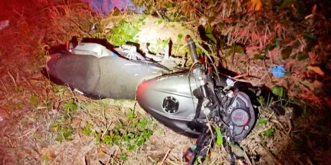 Motociclista se mató al estrellarse contra un árbol en la Sierra Norte