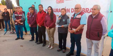 Rehabilitan drenaje sanitario en San Cristóbal Tepontla tras más de 35 años sin intervención