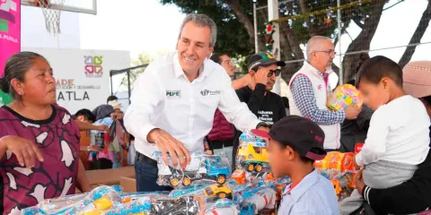 Gobierno de Puebla celebra el Día de Reyes con entrega de juguetes y actividades familiares