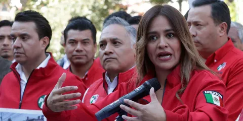 Xitlalic Ceja negó aprovecharse del cargo para ser candidata priista en 2027