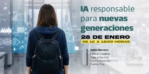 Convoca BUAP a seminario especializado sobre “IA responsable para nuevas generaciones”