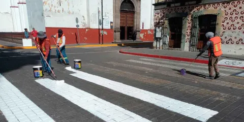 Tonantzin Fernández pone en marcha el programa “Embelleciendo a Cholula”